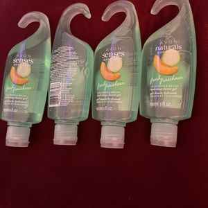 AVON SENSES BODY WASH. NWT150ml/5 fluid ounces. Lot of 4.